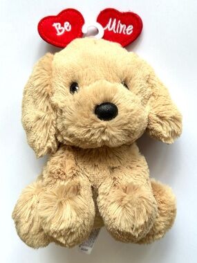 4/$20 Aurora Golden Yellow Lab Pup Puppy Dog Love Hearts Be Mine Valentine’s Day